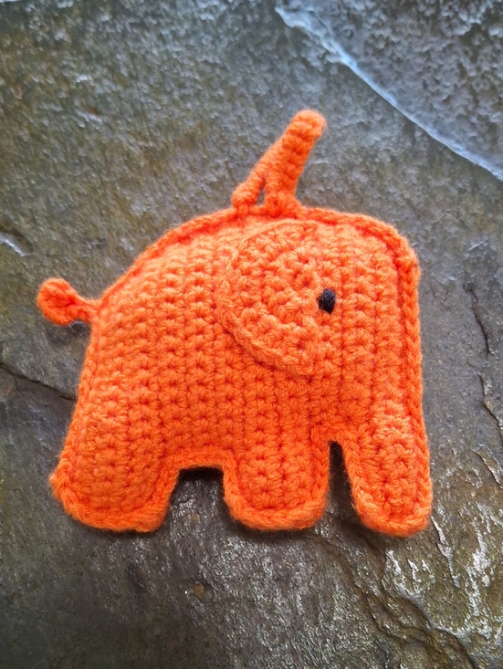 Handmade Other - Handmade Crochet Elephant Ornament